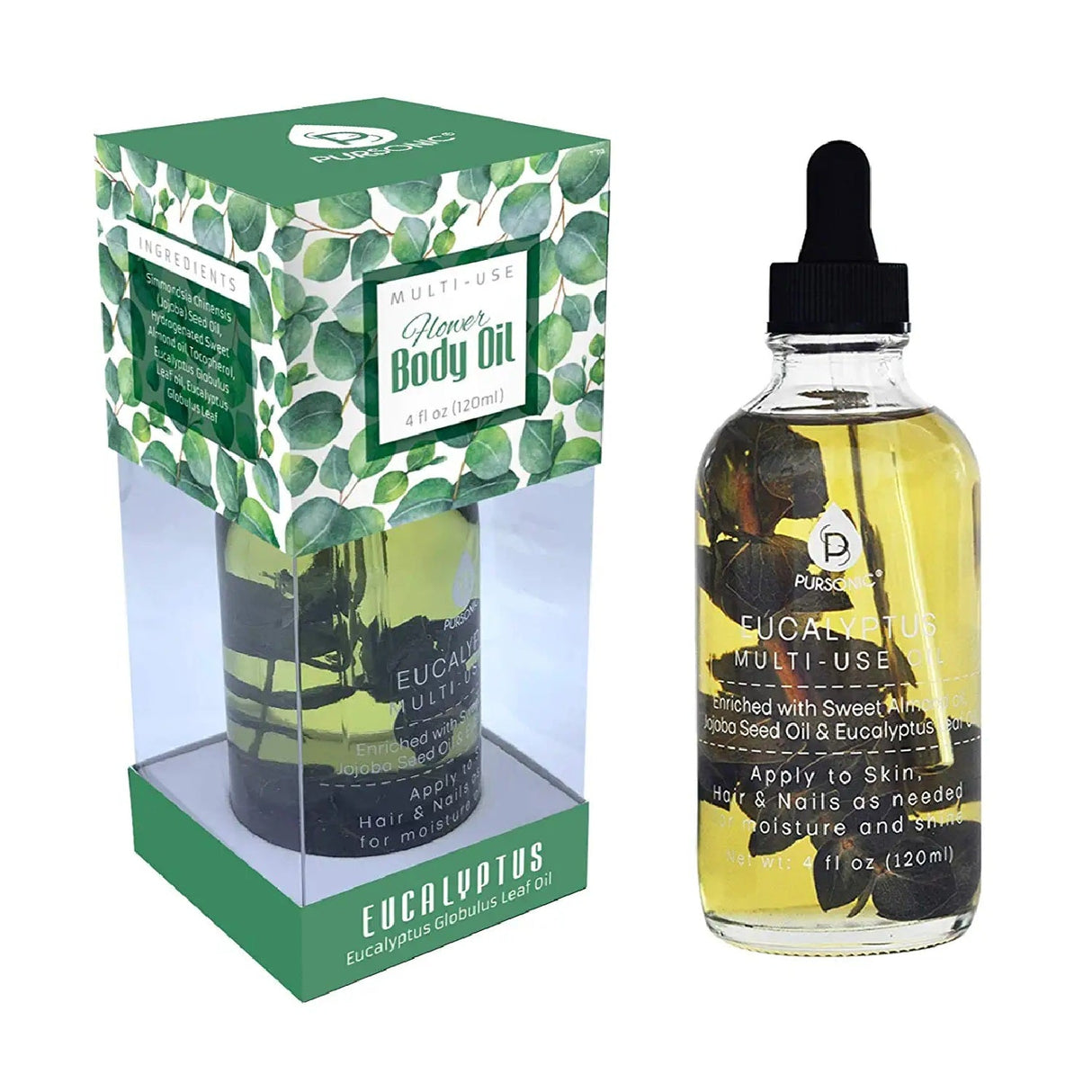 Eucalyptus Flower Multi Use Body Oils 4 Oz from Pursonic