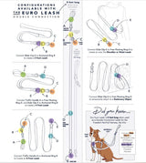 Classic Tie-Dye Double Connection Leash – EarthStyle from 2 Hounds Design