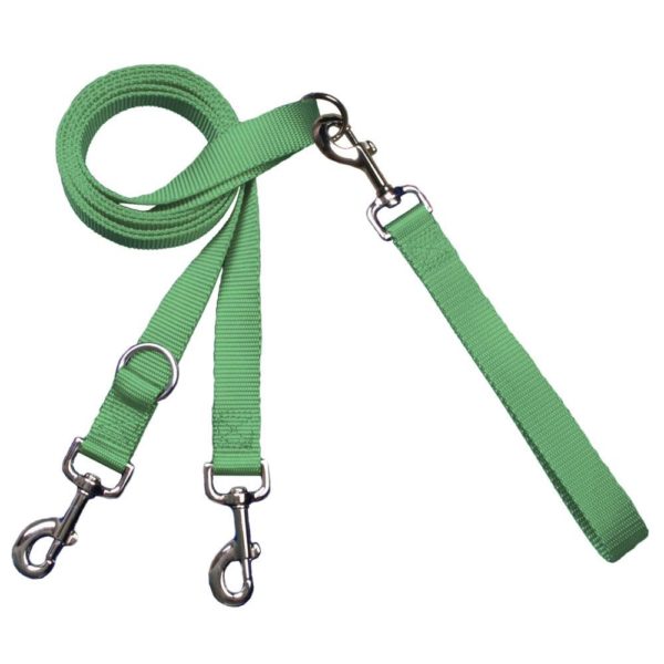 Euro Dog Leash Double Connection (Multiple Color Options) from 2 Hounds Design