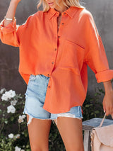Autumn Plaid Shirt Jacket from MsDressly