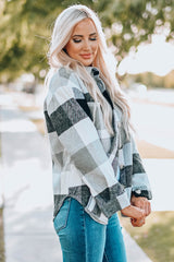 Autumn Plaid Shirt Jacket from MsDressly