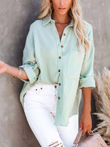 Autumn Plaid Shirt Jacket from MsDressly