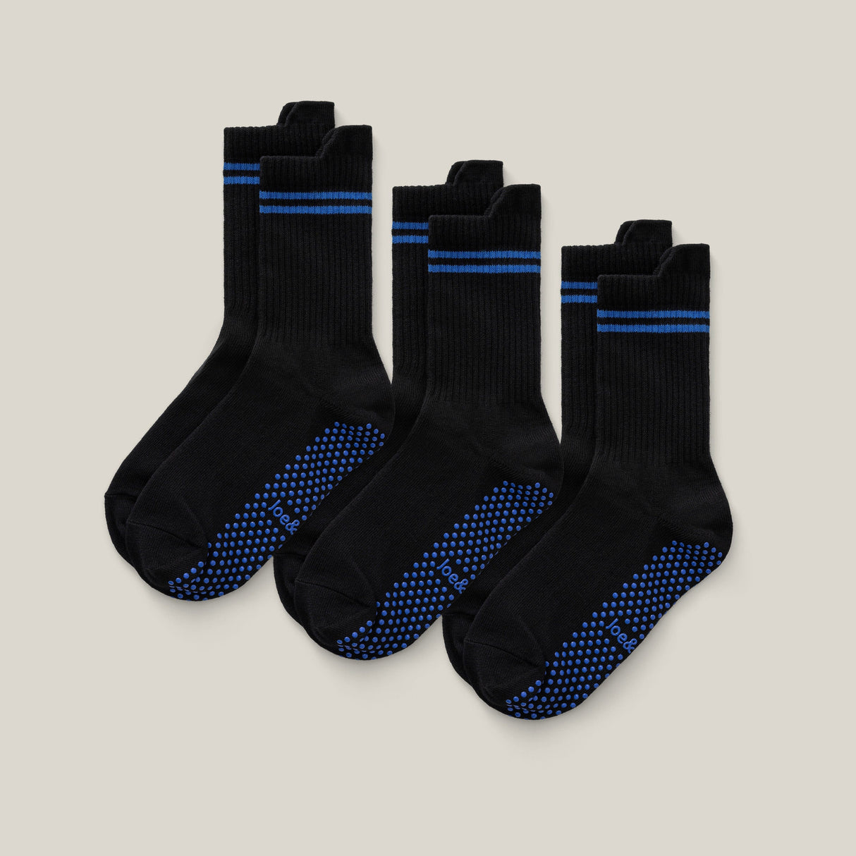 Everyday Gripper Socks 3-Pack from Joe & Bella