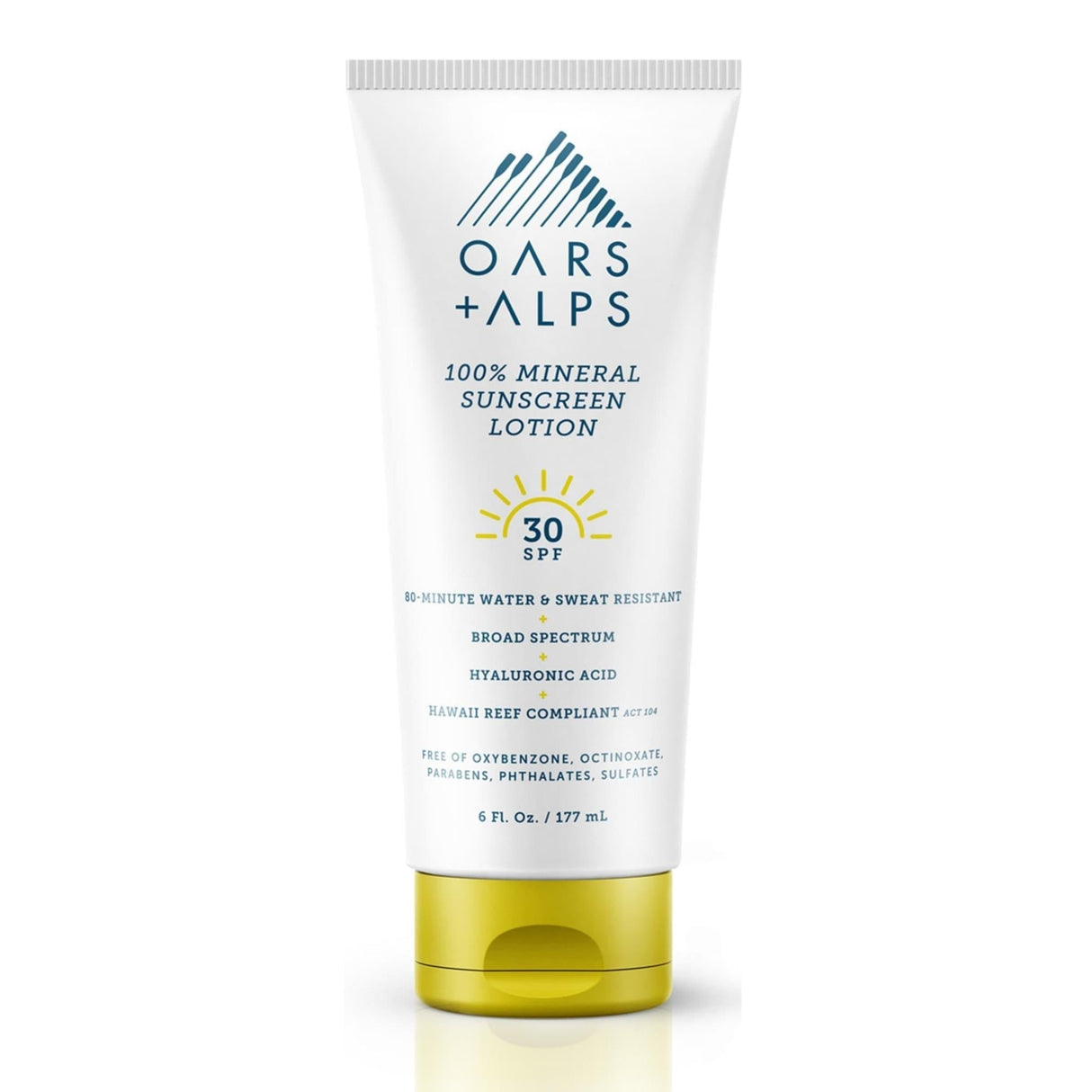 Mineral Sunscreen Lotion with SPF 30 (100%) from Oars + Alps