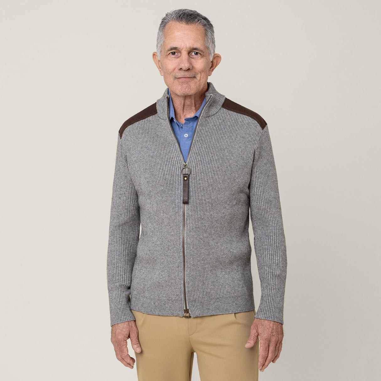 Signature Magnetic Zip-Up for Men from Joe & Bella