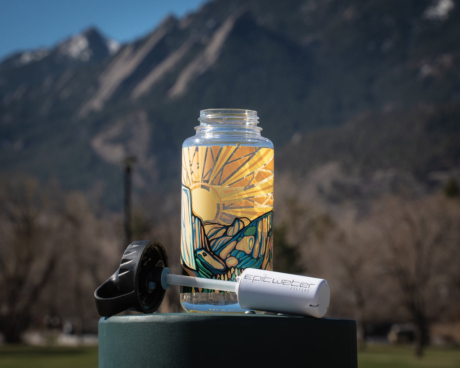 Everywhere Bottle Filter w/ Casing from Epic Water Filters USA