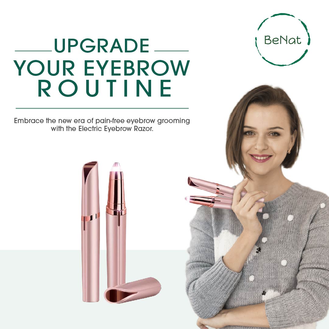 Rechargeable Eyebrow Hair Remover from BeNat