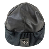 F009 Frost Adam Beanie -  Black from Makobi Jeans USA