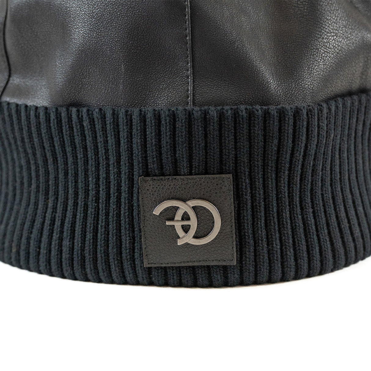 F009 Frost Adam Beanie -  Black from Makobi Jeans USA