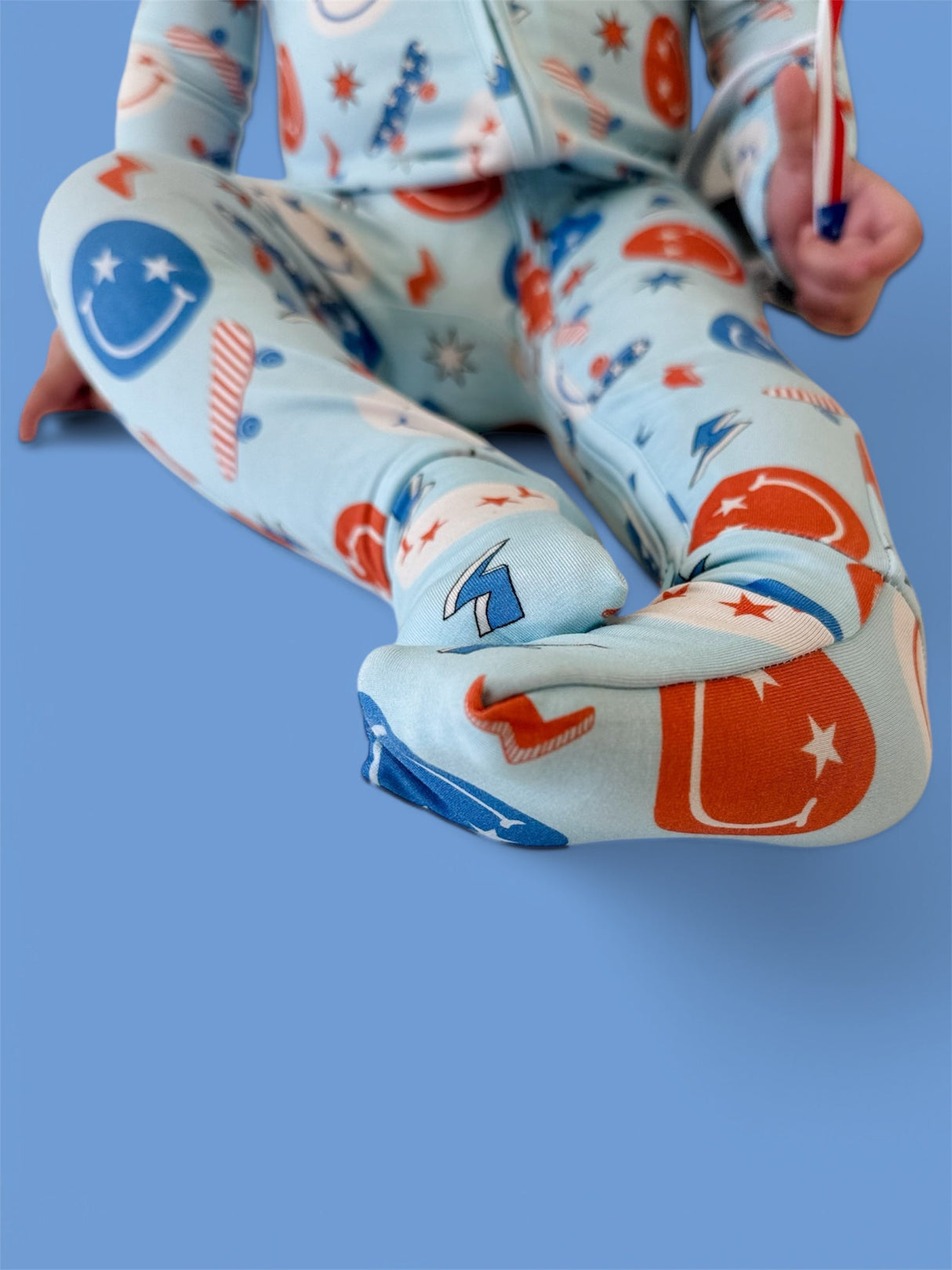 FREEDOM SKATIN' SMILES DREAM ROMPER from DREAM BIG LITTLE CO
