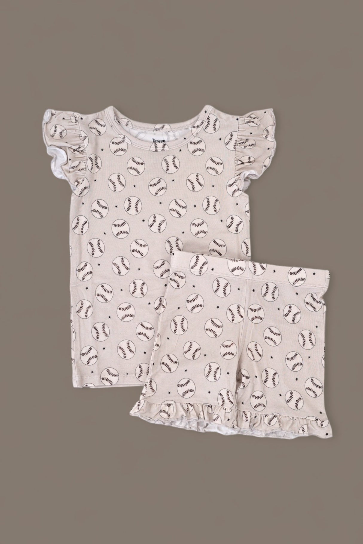 EXCLUSIVE SWING FOR THE STARS DREAM RUFFLE SHORT SET from DREAM BIG LITTLE CO