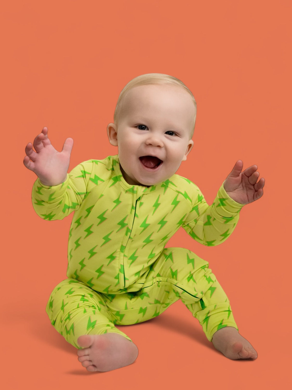 BRIGHT BOLTS DREAM ROMPER from DREAM BIG LITTLE CO