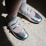 Miss Mary Flat in Silver - Kids from Yosi Samra