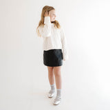 Miss Mary Flat in Silver - Kids from Yosi Samra