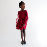 Miss Sadie Ballet Flat in Black Studs - Kids from Yosi Samra