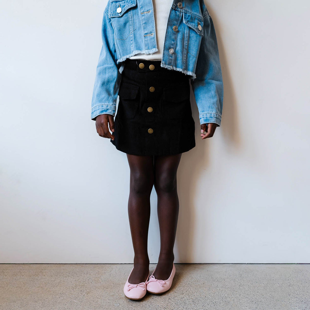 Miss Sadie Ballet Flat in Pink - Kids from Yosi Samra