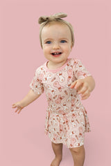 BUNNIES AND BOWS DREAM BODYSUIT DRESS from DREAM BIG LITTLE CO