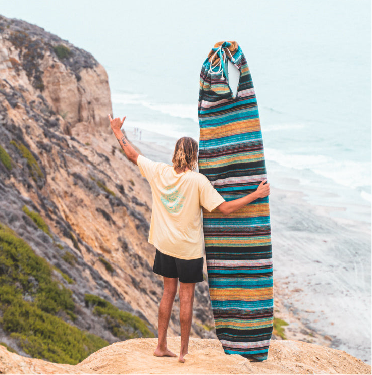 Blue Beacons Povoa Surfboard Bag from West Path