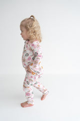 Dream Big Little Co x CoComelon JJ RAINBOW CHECKERS DREAM ROMPER from DREAM BIG LITTLE CO