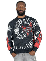 F4360 Dying Breed Crewneck Sweatshirt - Black From Makobi Jeans USA