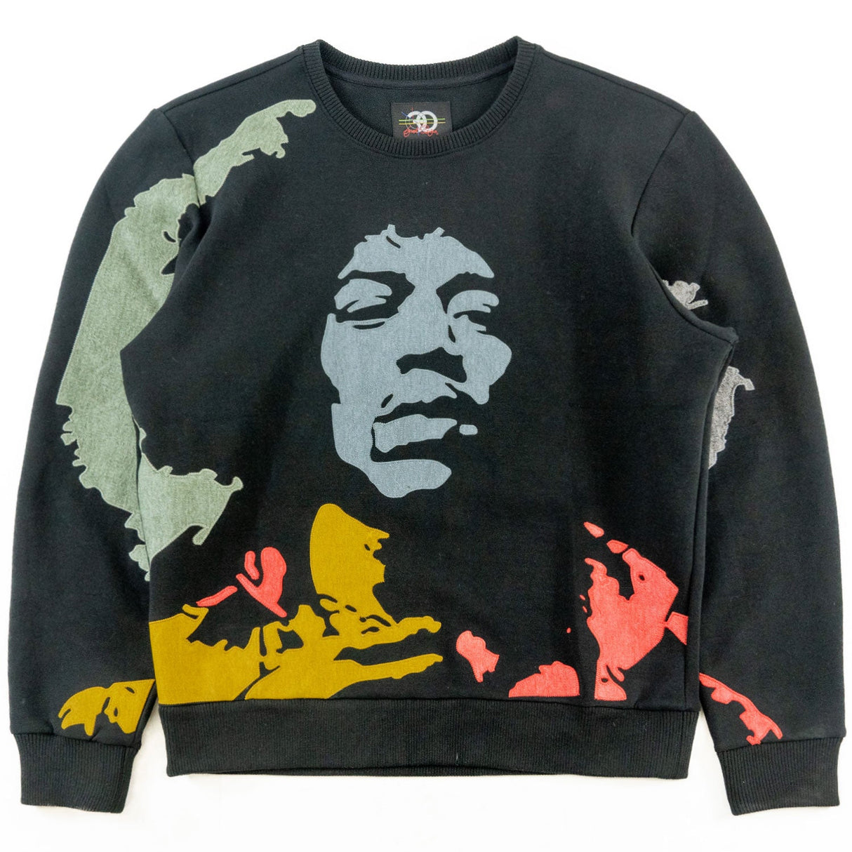 F4789 Hendrix 2024 Crewneck Sweatshirt - Black From Makobi Jeans USA