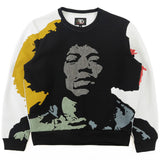 F4789 Hendrix 2024 Crewneck Sweatshirt - White From Makobi Jeans USA
