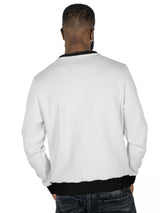 F4789 Hendrix 2024 Crewneck Sweatshirt - White From Makobi Jeans USA