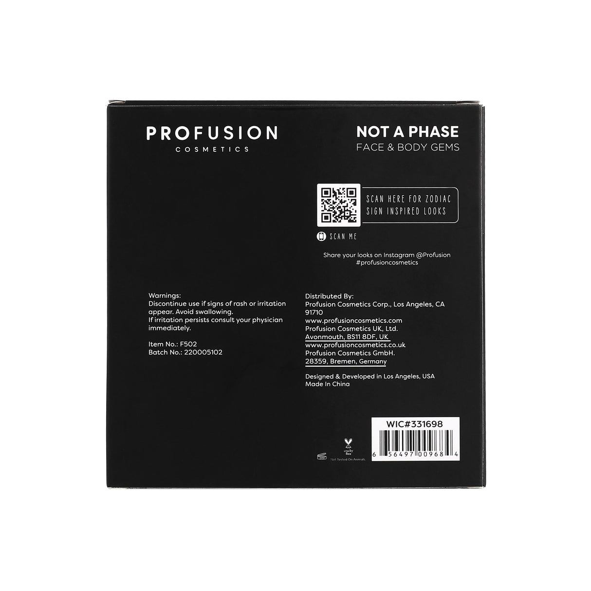 Star Child | Not a Phase Face & Body Gems from Profusion Cosmetics
