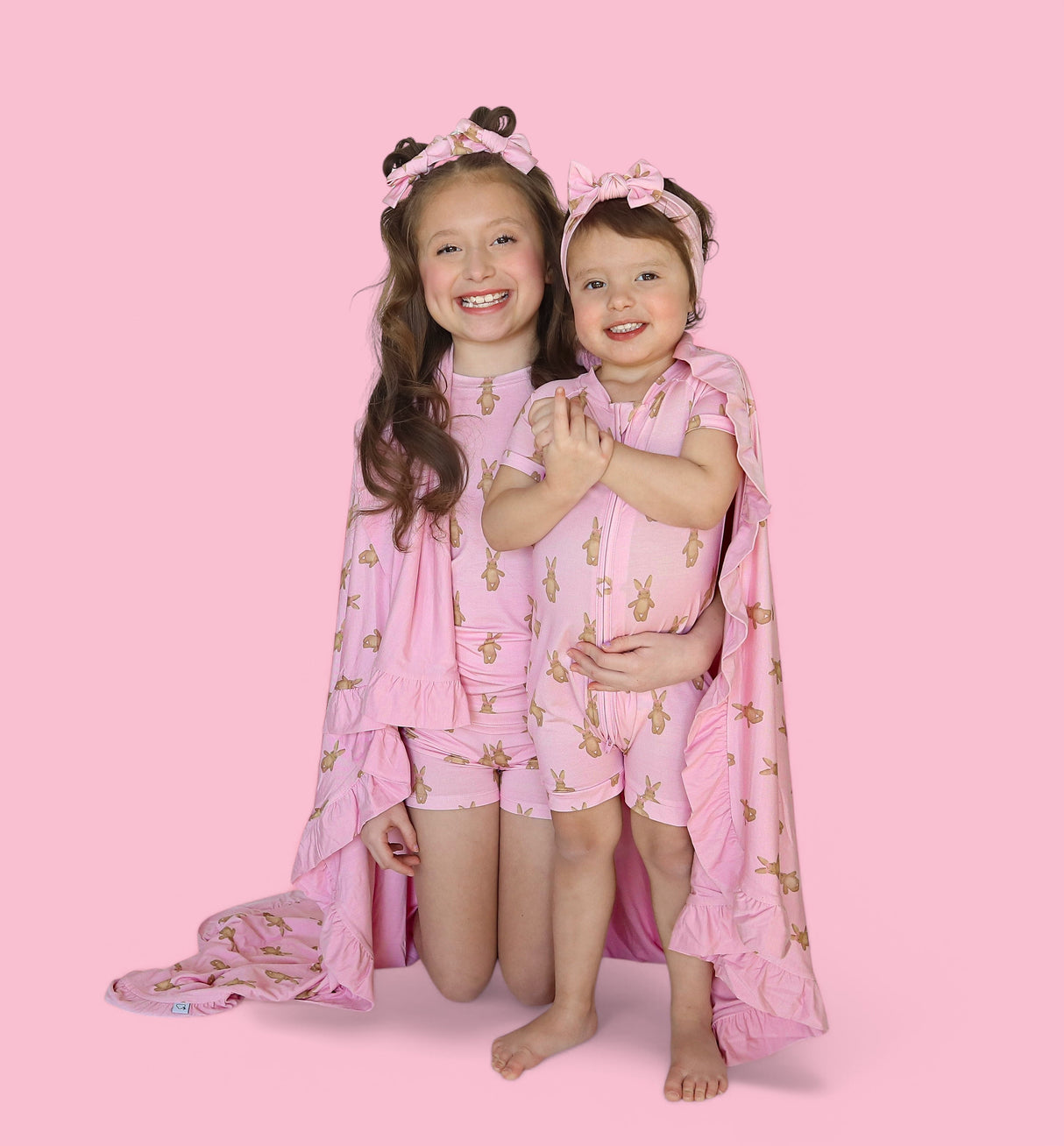 BLUSHIN' BUNNIES DREAM SHORTIE from DREAM BIG LITTLE CO