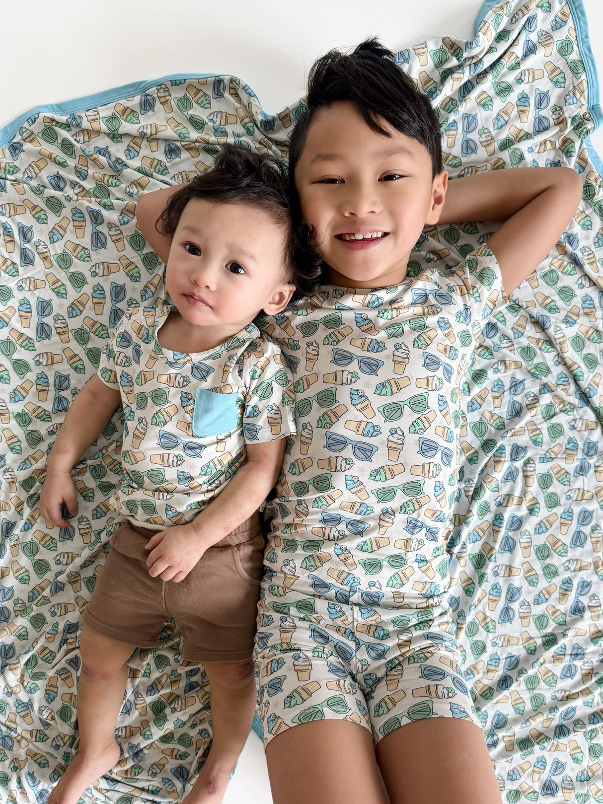 COOL SUMMER DREAM POCKET TEE from DREAM BIG LITTLE CO