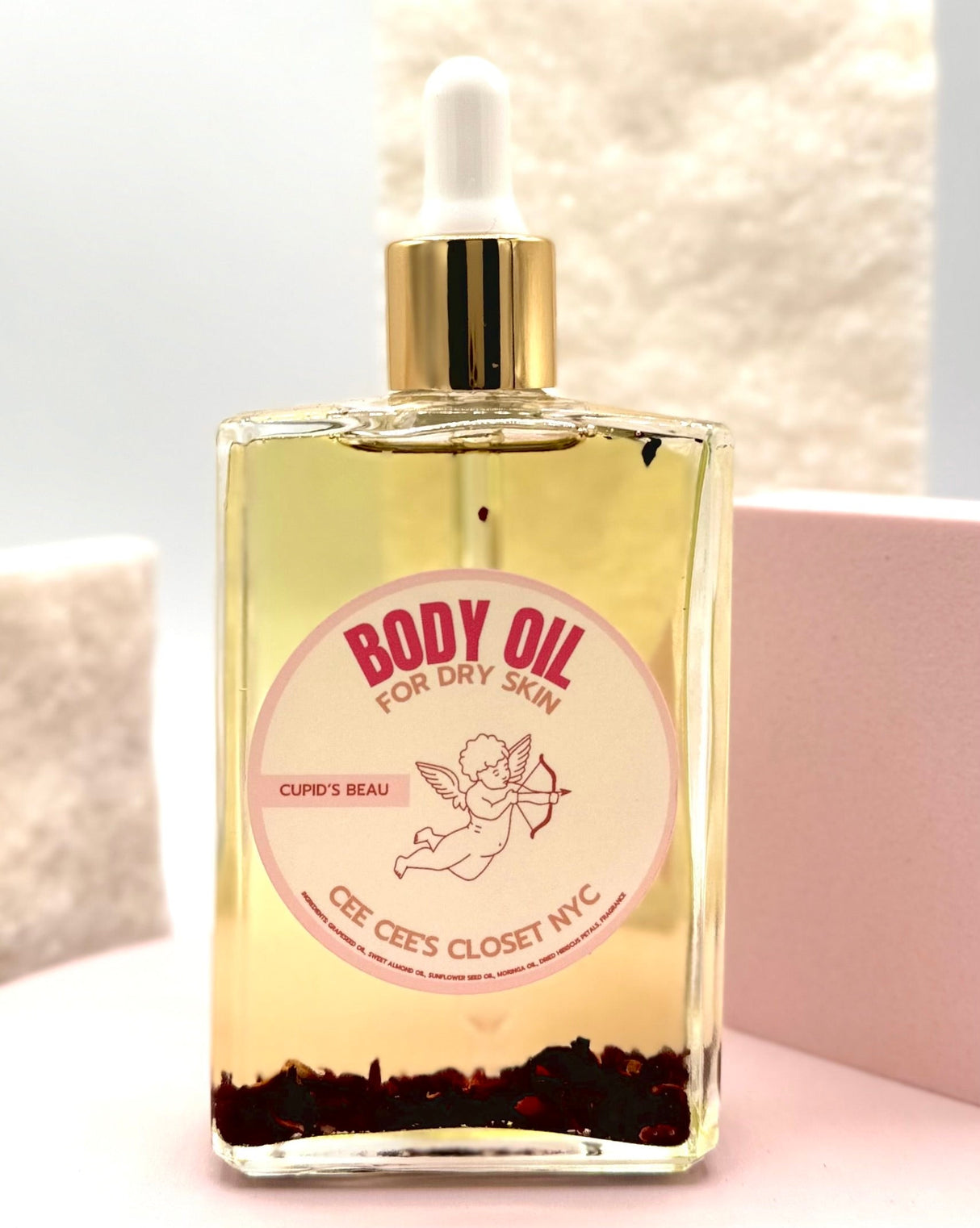 Scented Dry Body Oil from Cee Cee's Closet NYC