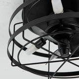 Madurai Farmhouse Flush Mount Reversible Ceiling Fan with Lighting and Remote Control From ParrotUncle
