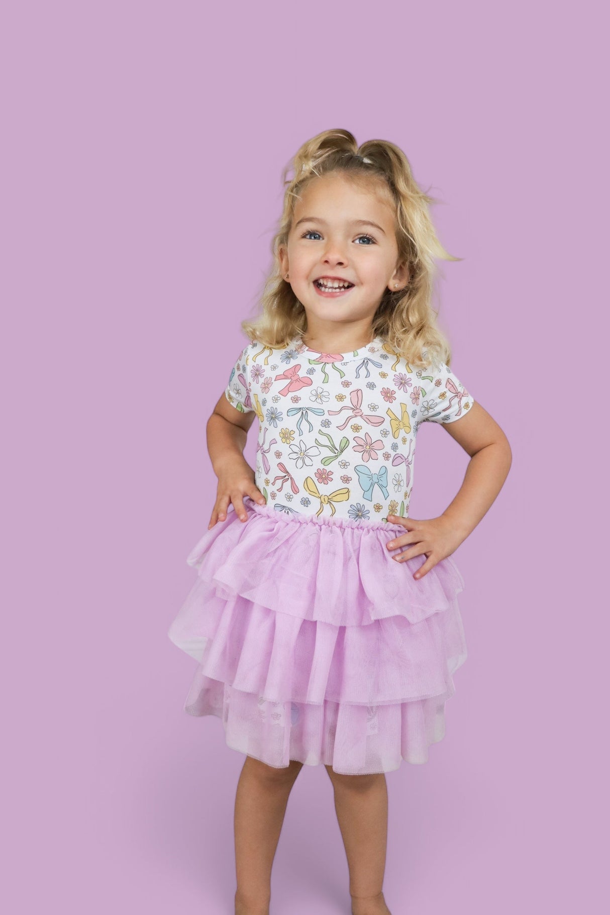 BOW GARDEN DREAM TUTU DRESS from DREAM BIG LITTLE CO