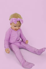 FOREVER LILAC RIB DREAM ROMPER from DREAM BIG LITTLE CO