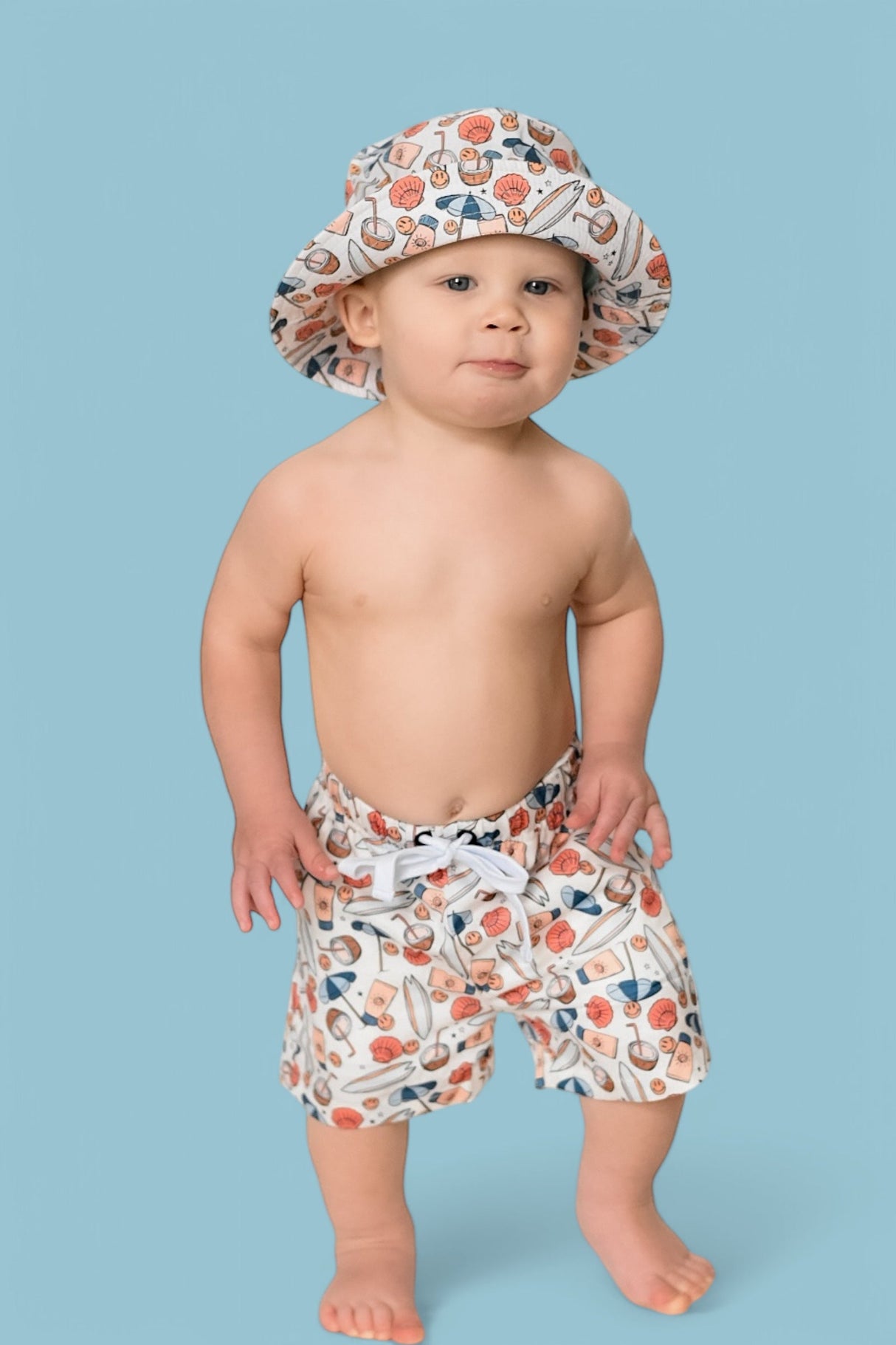 CHASE THE SUN BOY'S DREAM SWIM TRUNKS from DREAM BIG LITTLE CO