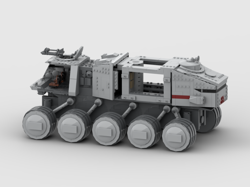 12306: UCS TURBO TANK HAVw A6 JUGGERNAUT TANK from REPUBLICBRICKS