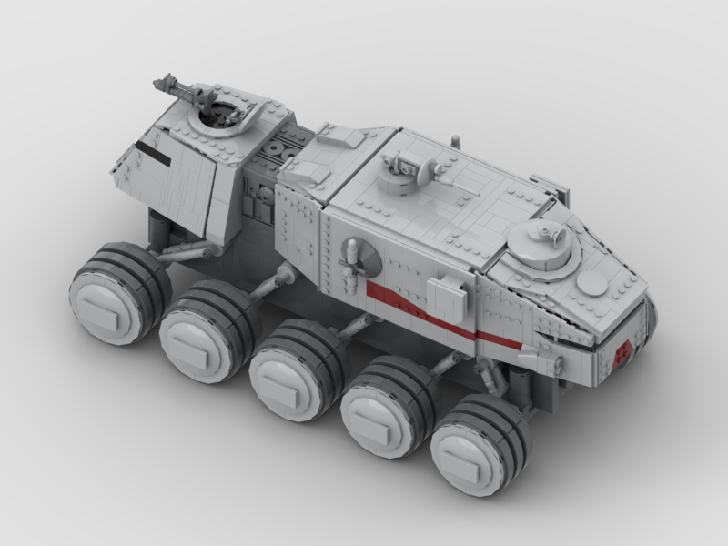 12306: UCS TURBO TANK HAVw A6 JUGGERNAUT TANK from REPUBLICBRICKS