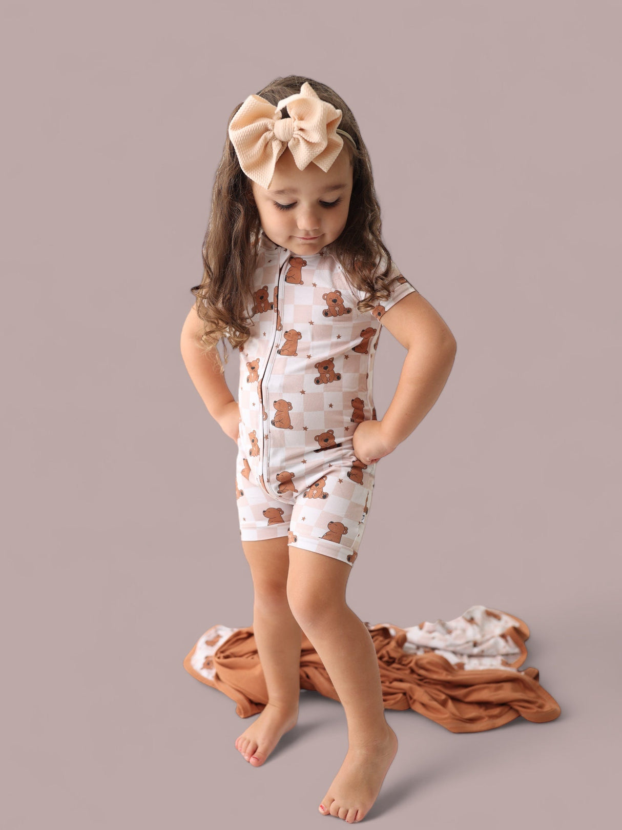 COZY BEAR DREAM SHORTIE from DREAM BIG LITTLE CO