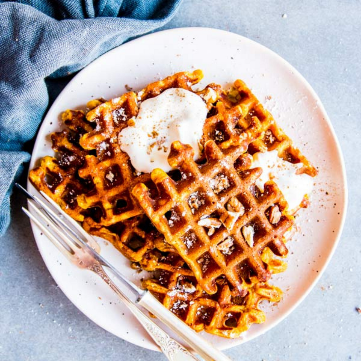Pumpkin Pecan Waffles from Wicked Good Perfume