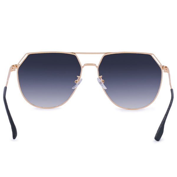 Farrah - Midnight Square Aviator sunglasses from TopFoxx