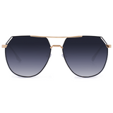 Farrah - Midnight Square Aviator sunglasses from TopFoxx