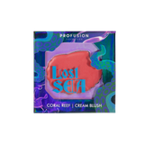 Lost Sea Shell Shaped Cream Blush - Coral Reef from Profusion Cosmetics