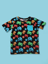 GAMER GLOW DREAM POCKET TEE from DREAM BIG LITTLE CO