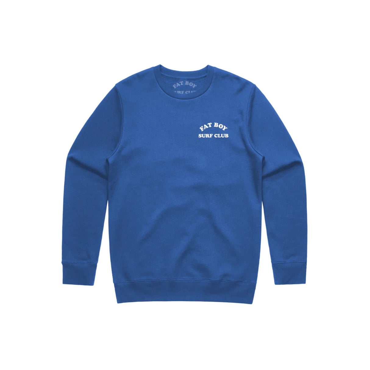 FBSC Premium Crewneck - Royal from Fat Boy Surf Club