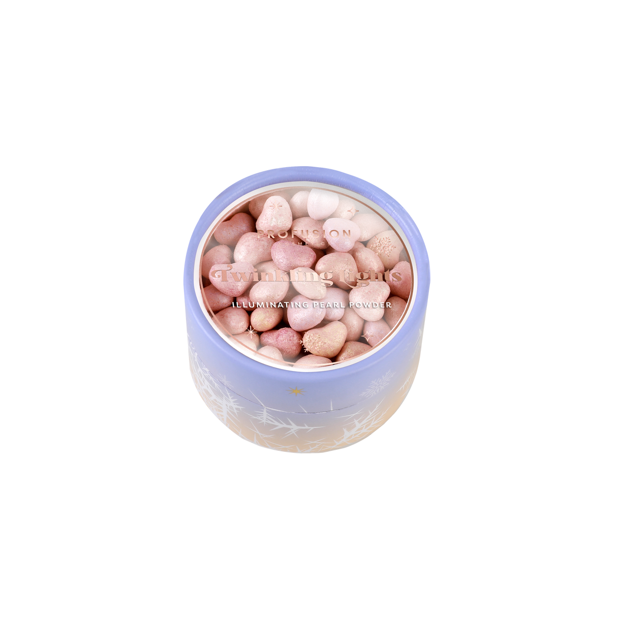 Frosted Snow Sparkle | Twinkling Lights Powder Puff Set from Profusion Cosmetics