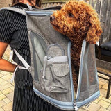 Mr. Peanut's Vancouver Series Backpack Pet Carrier for Smaller Cats and Dogs from Mr. Peanut's Pet Carriers
