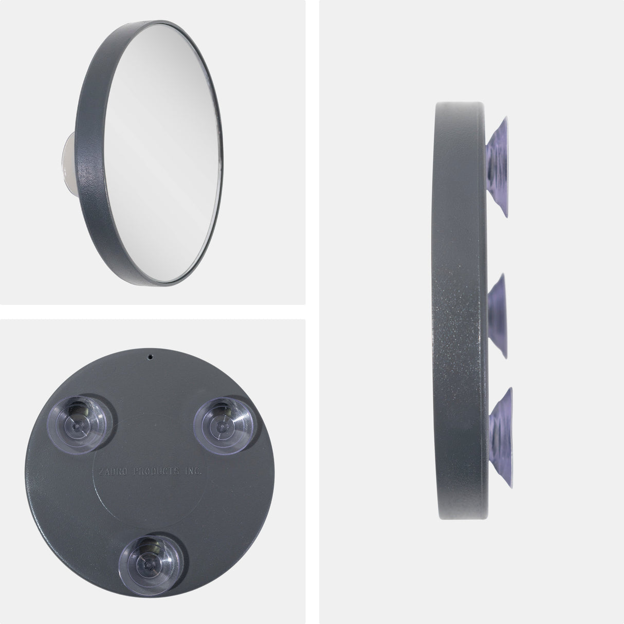 Compact Mirror with Magnification & Suction Cup from Zadro