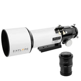 Explore Scientific ED80-FCD100 Series Air-Spaced Triplet Refractor Telescope and Field Flattener f/5 to f/7 - FCD100-0806-02-FF from Explore Scientific