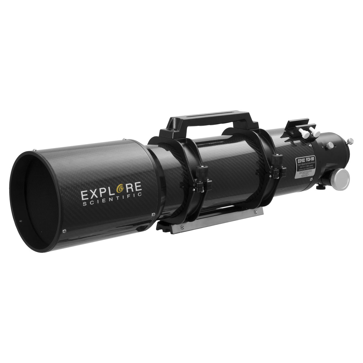 Explore Scientific ED102-FCD100 Series Air-Spaced Triplet Telescope in Carbon Fiber - FCD100–10207-CF-01 from Explore Scientific
