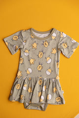 EXCLUSIVE PEEPIN' IT REAL DREAM BODYSUIT DRESS from DREAM BIG LITTLE CO